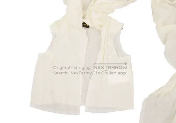 Comme des Garcons Comme des Garcons size F Beige vintage rose design waistco Size S / US 4 / IT 40 - 4 Thumbnail