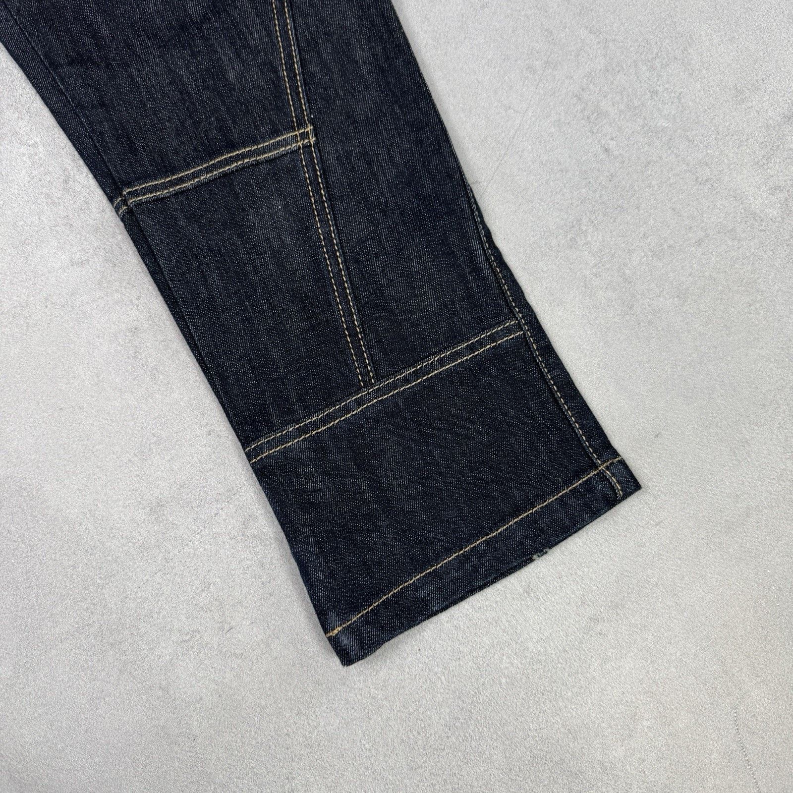 Gucci Vintage Gucci Breeches Denim Pants Blue Avant Garde Cropped Size 27" / US 4 / IT 40 - 8 Thumbnail