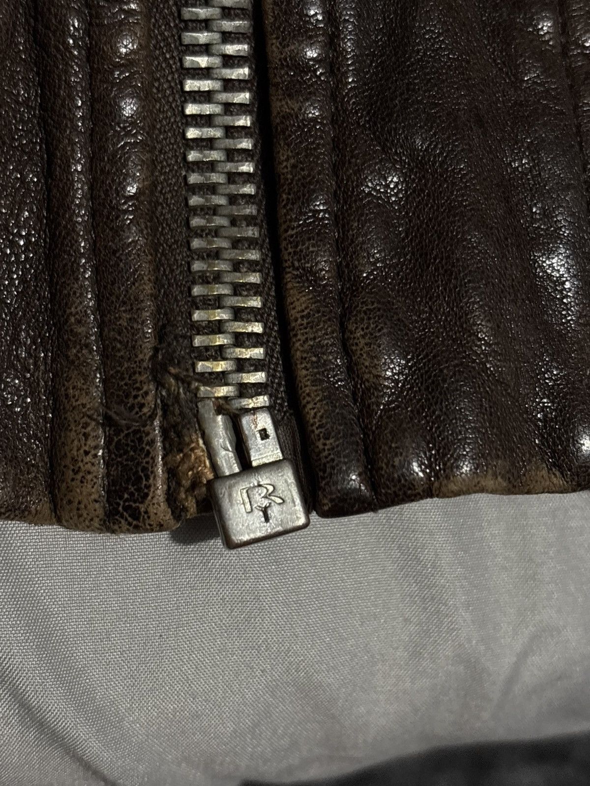 Rick Owens FW08 Rick Owens Stag Leather Jacket Olmar Mirta Bruiser rare Size US S / EU 44-46 / 1 - 15 Thumbnail
