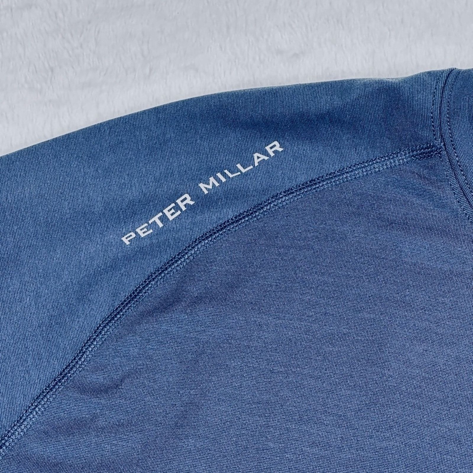 Peter Millar Peter Millar Mens XL Active Navy Blue Performance Golf Shirt Size US XL / EU 56 / 4 - 9 Thumbnail