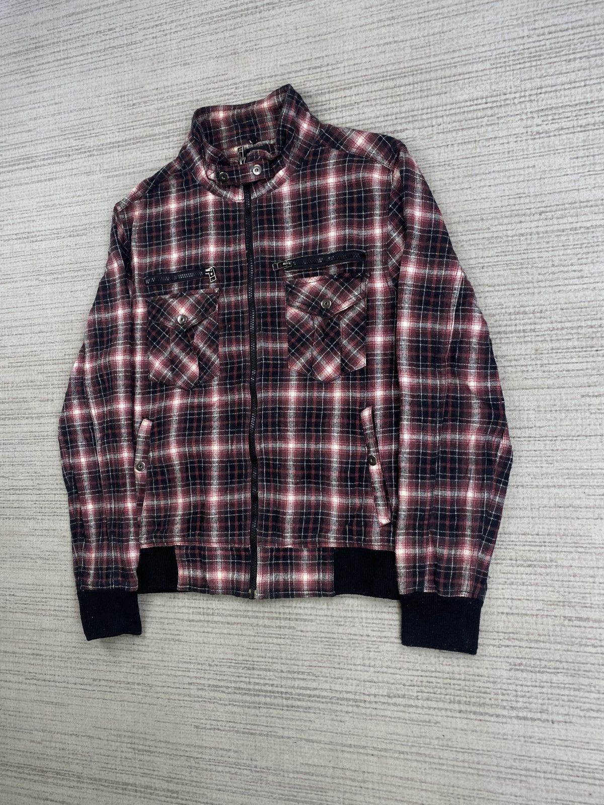 Splendid Vintage Splendid Satisfaction Checked Punk Style Jacket Size US M / EU 48-50 / 2 - 4 Thumbnail