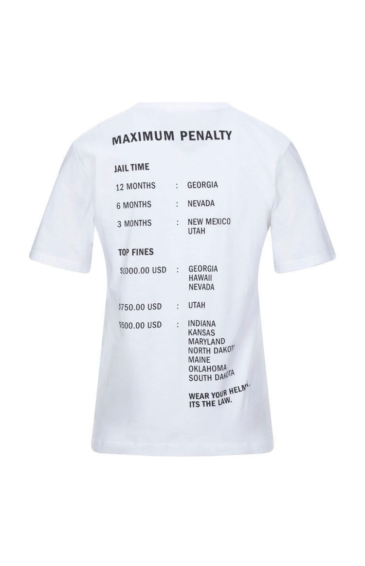 Helmut Lang Helmut Lang Stat Tee Size US M / EU 48-50 / 2 - 3 Thumbnail