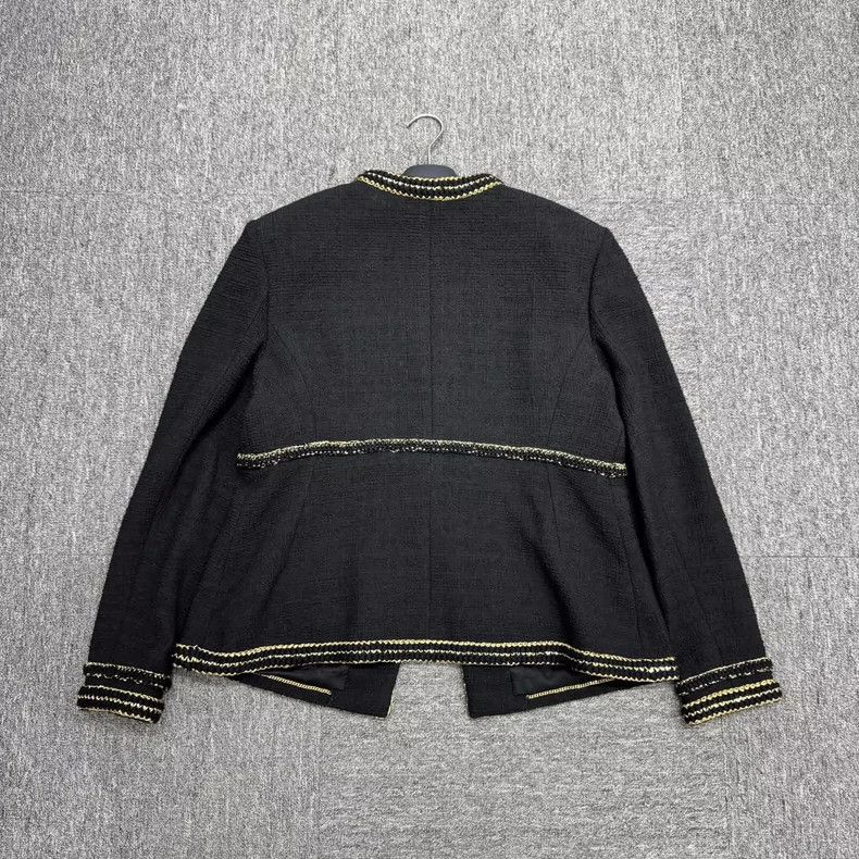 Chanel Chanel Size 50 Metropolitan black gold jacket 2506-Nextarr Size XL / US 12-14 / IT 48-50 - 2 Thumbnail