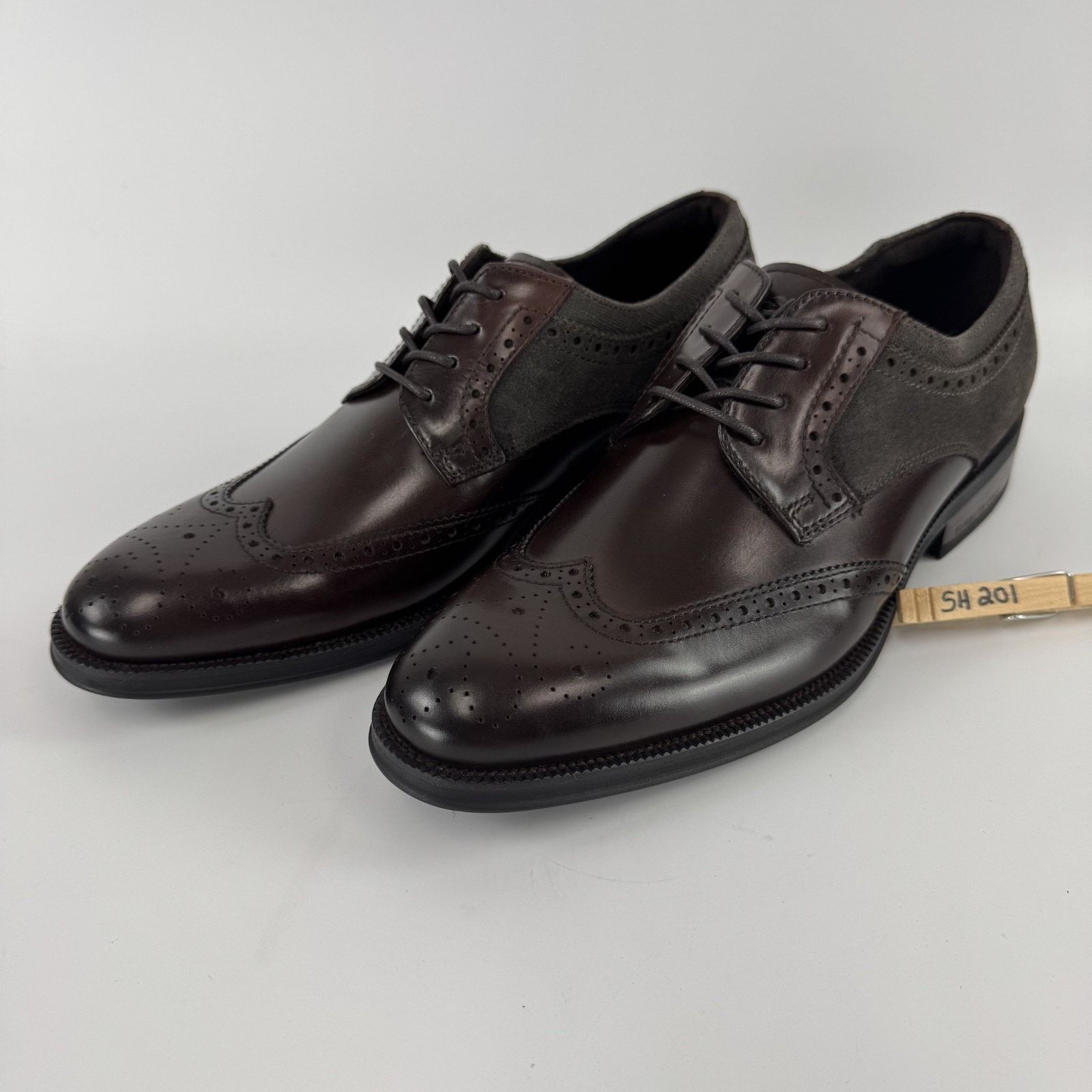 Kenneth Cole Kenneth Cole New York Brock Wing Tip Dress Shoes Size US 7.5 / EU 40-41 - 7 Thumbnail