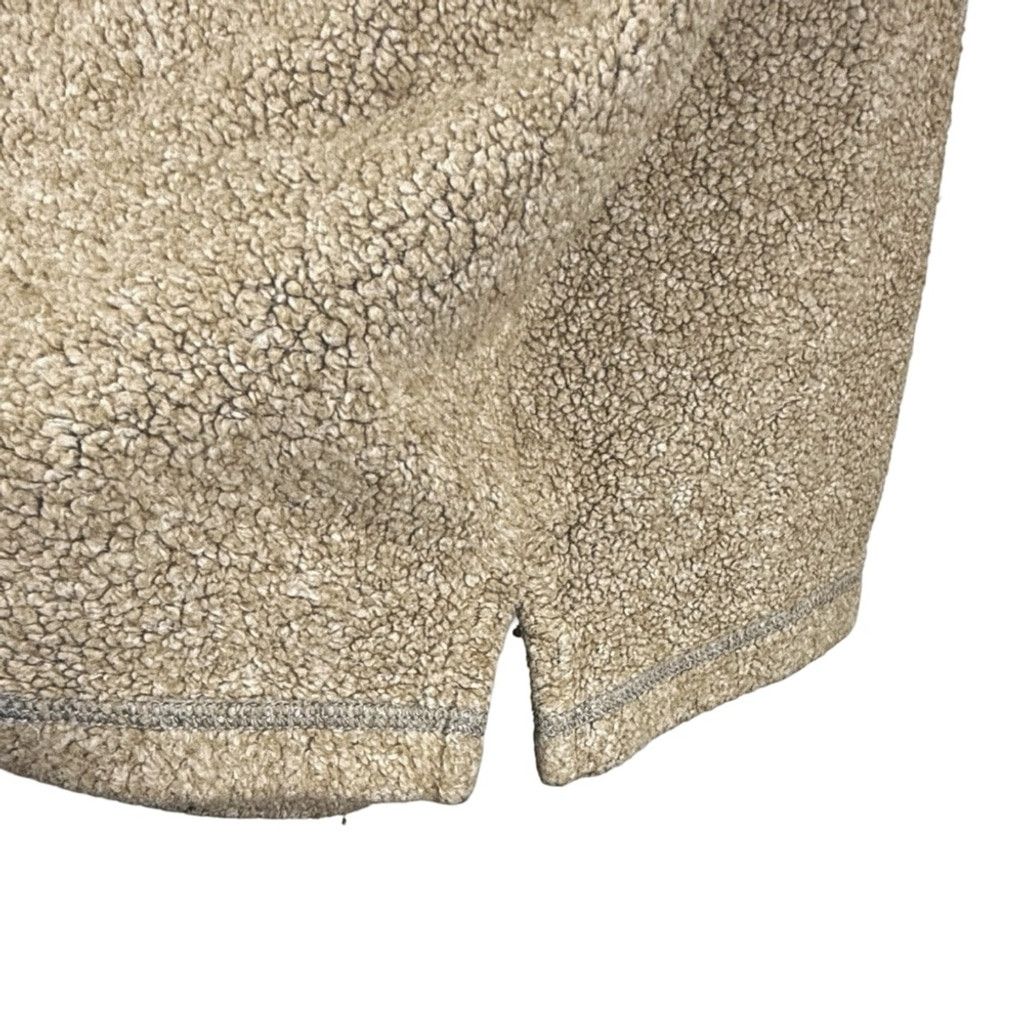 True Grit TRUE GRIT Men's 1/4 Zip Tan Sherpa Pullover Neck Cover L/XL Size US L / EU 52-54 / 3 - 5 Thumbnail