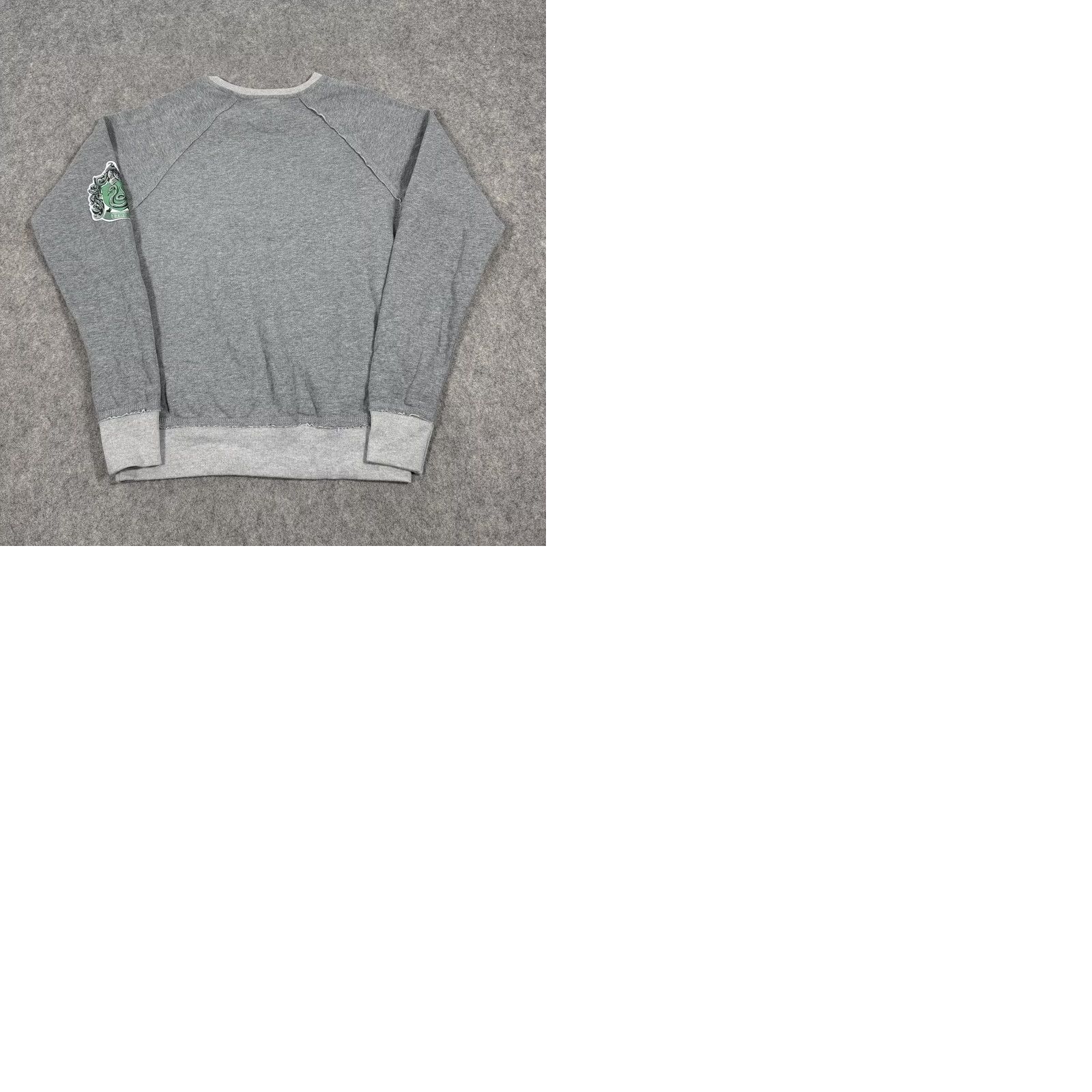 Vintage Universal Studios Harry Potter Slytherin Sweatshirt Unisex Adults Gray Small Black? Size US S / EU 44-46 / 1 - 11 Thumbnail