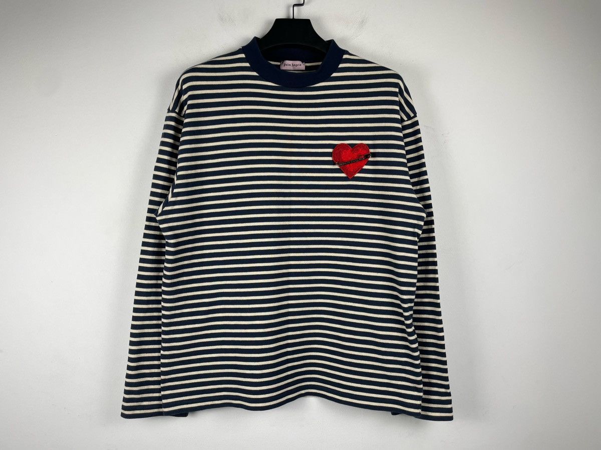Palm Angels Palm Angles Pin My Heart Tee Size US XXL / EU 58 / 5 - 6 Thumbnail