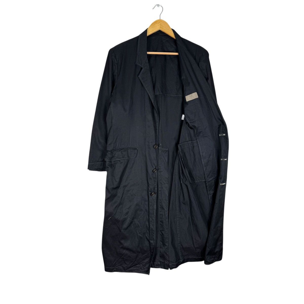 Yohji Yamamoto 🔥YOHJI YAMAMOTO LONG BLAZER COAT Size US M / EU 48-50 / 2 - 1 Thumbnail