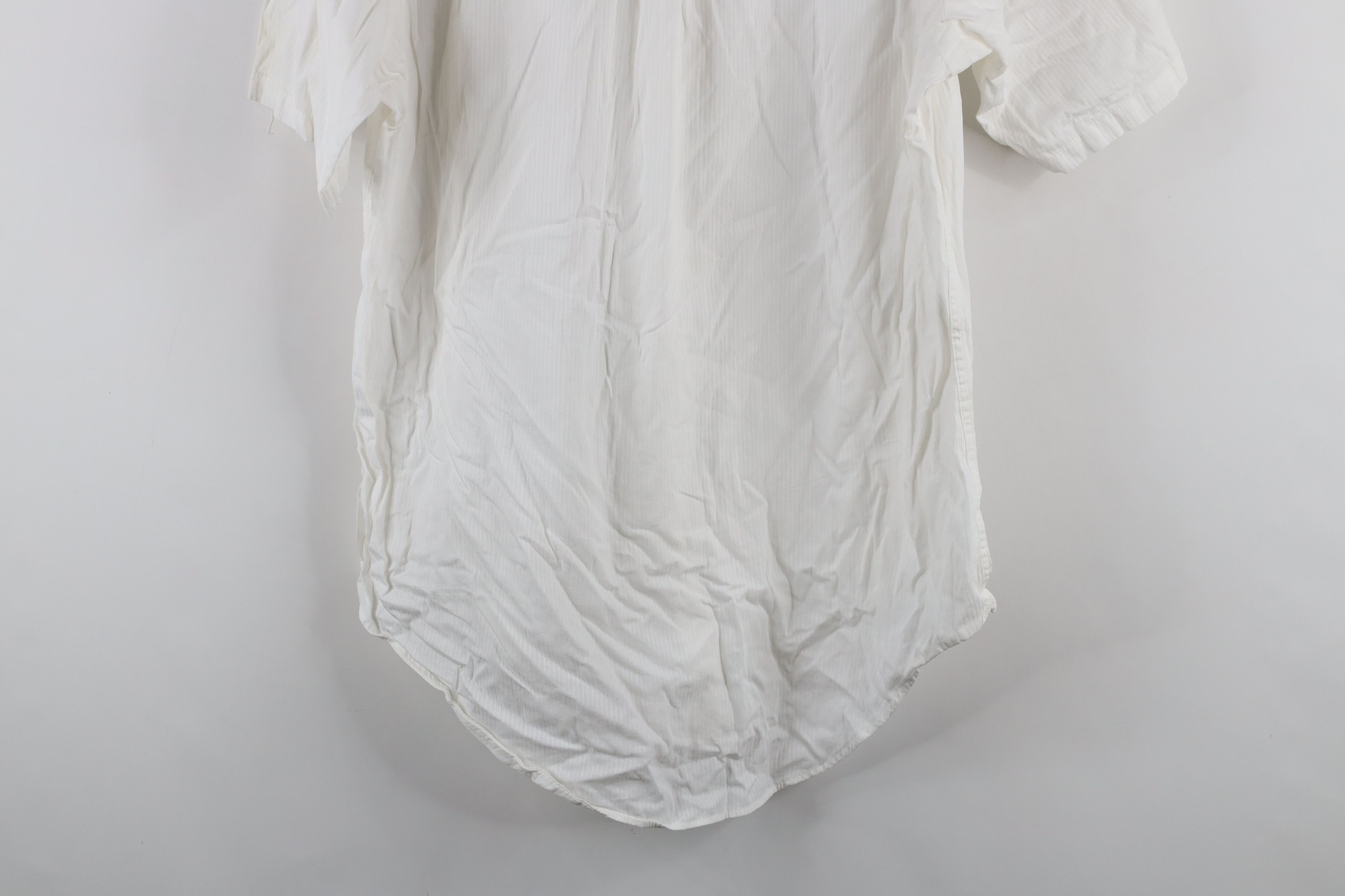 Vintage Vintage 50s 60s Streetwear Sheer Ribbed Button Shirt USA Size US M / EU 48-50 / 2 - 14 Thumbnail