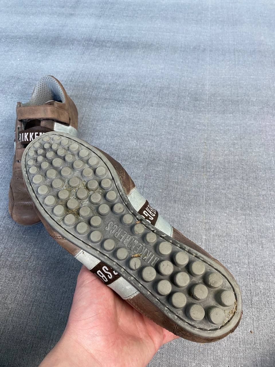 Dirk Bikkembergs × Hysteric Glamour Vintage Dirk Bikkembergs Trainers Brown Leather Shoes Size US 7.5 / IT 37.5 - 7 Thumbnail