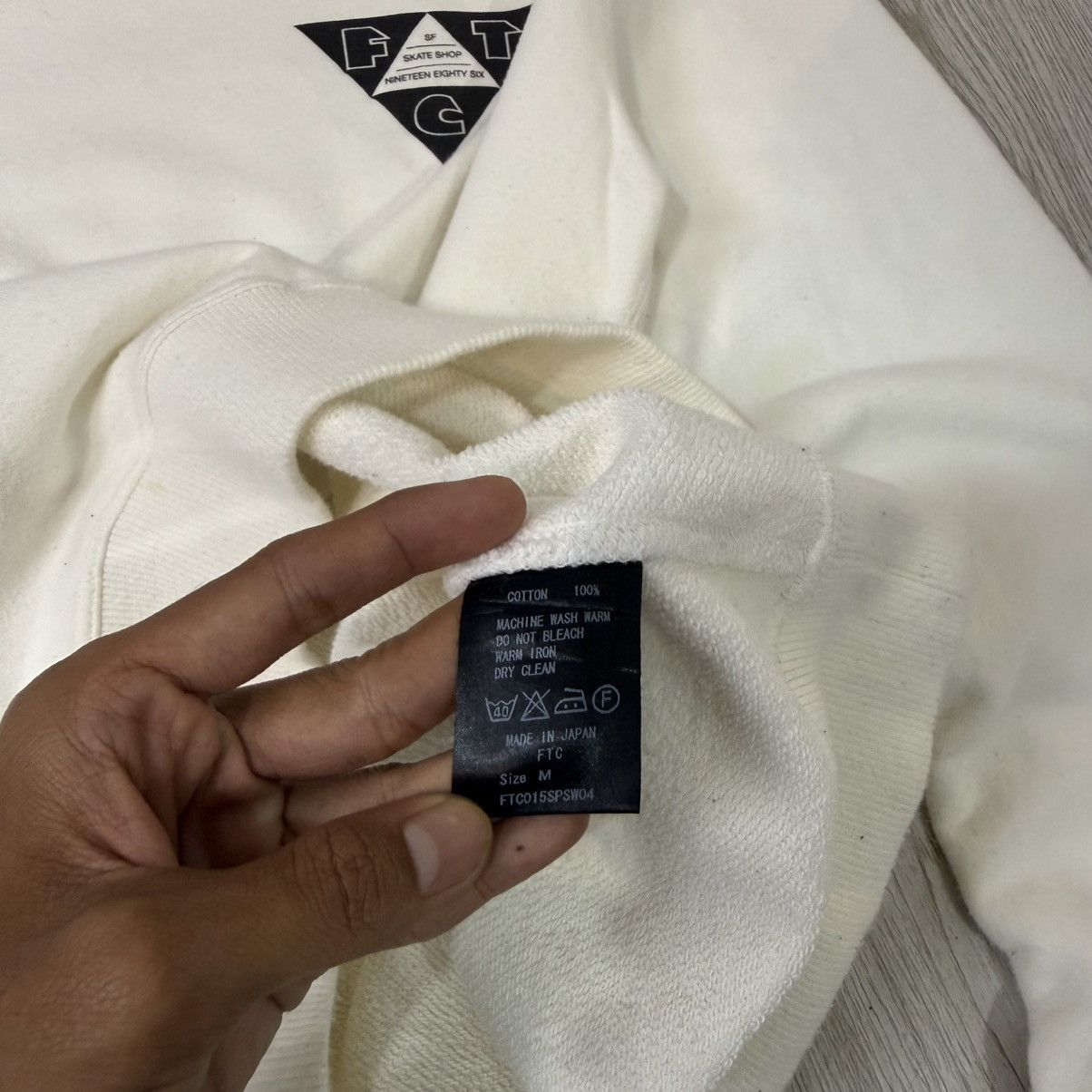 FTC FTC skateboarding sweatshirt triangle nineteen eighty six Size US M / EU 48-50 / 2 - 6 Thumbnail