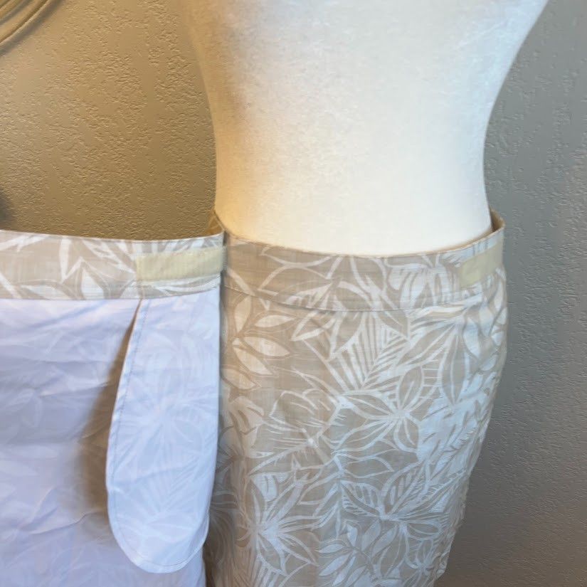 Other Ripskirt Hawaii Wrap Skirt S Aloha Sand Beige Women's Size 28" / US 6 / IT 42 - 4 Thumbnail