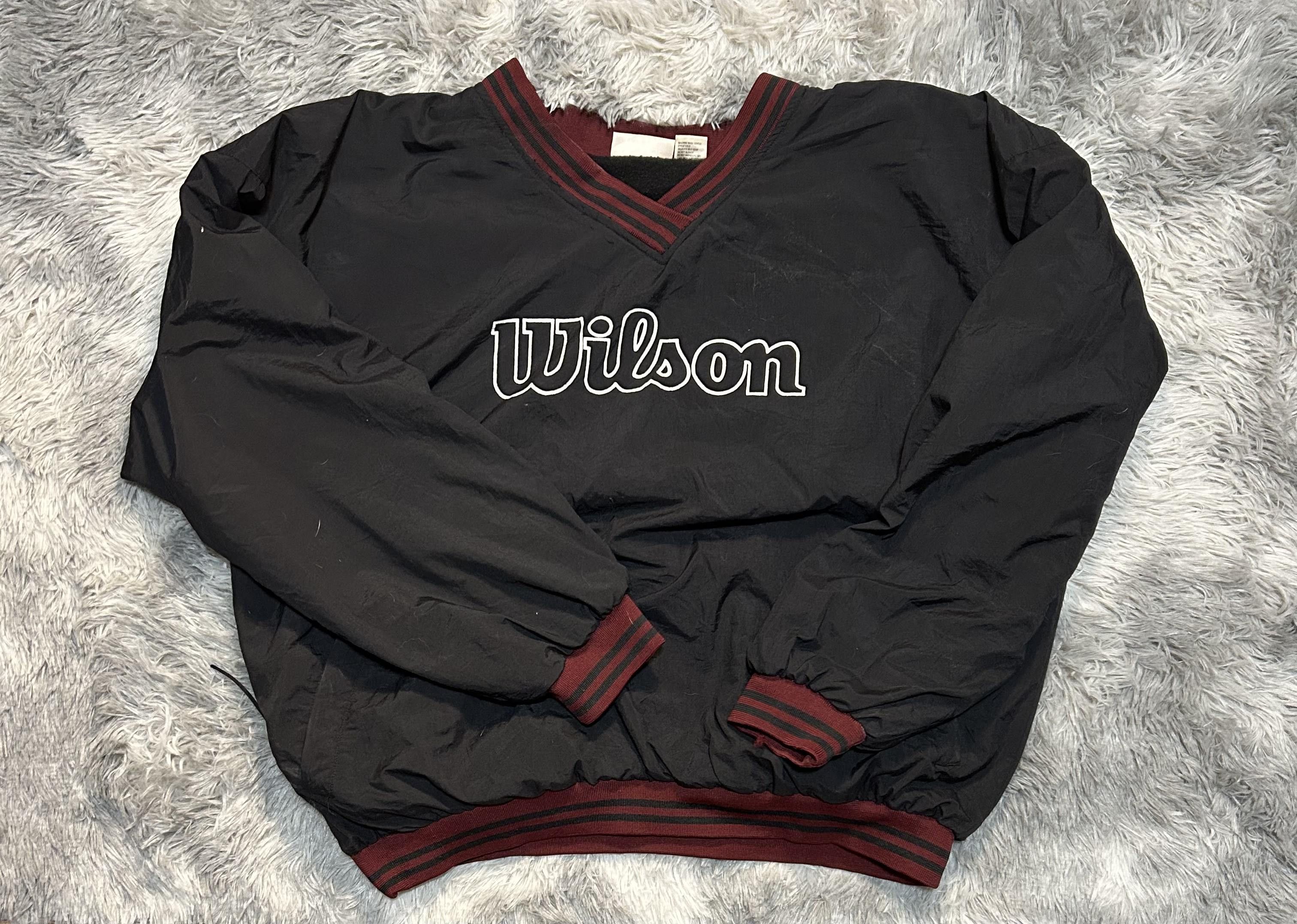 Wilson VTG 90s Wilson Advantage Black Men's XL Size US XL / EU 56 / 4 - 1 Thumbnail
