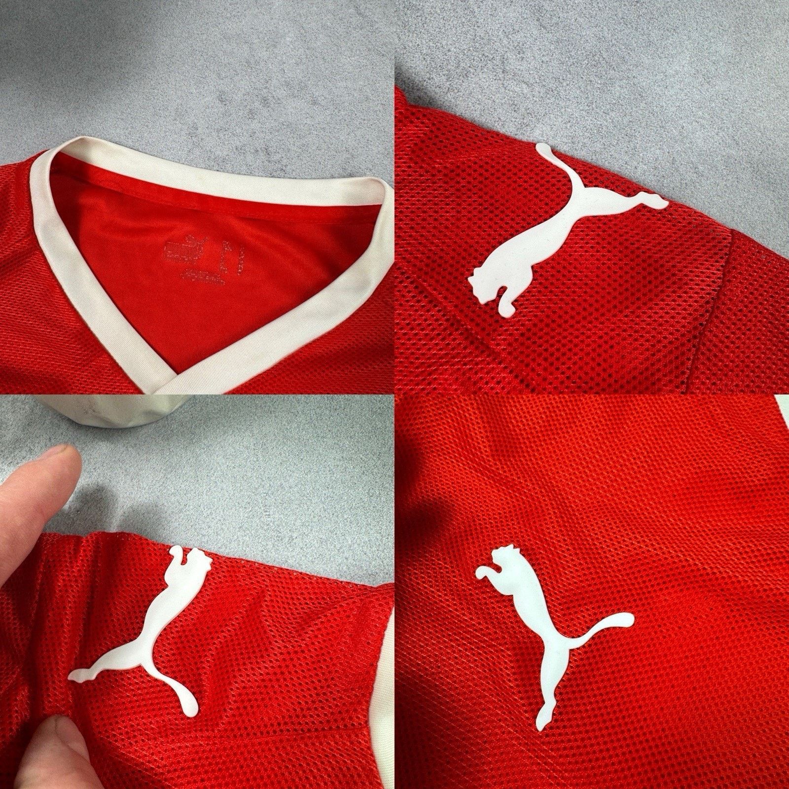 Puma Switzerland Puma 2008 2010 Home Soccer Jersey Size M Red Size US M / EU 48-50 / 2 - 23 Thumbnail