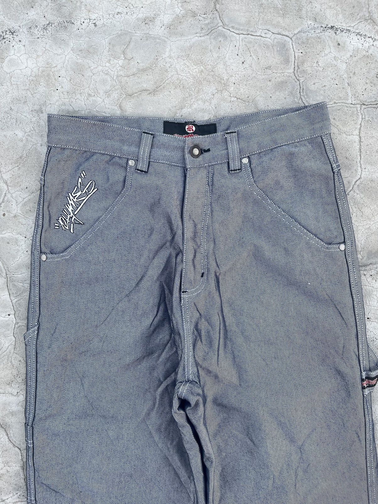 JNCO Y2K Rhymes NY Syndicate hip hope records pant Size US 32 / EU 48 - 7 Thumbnail