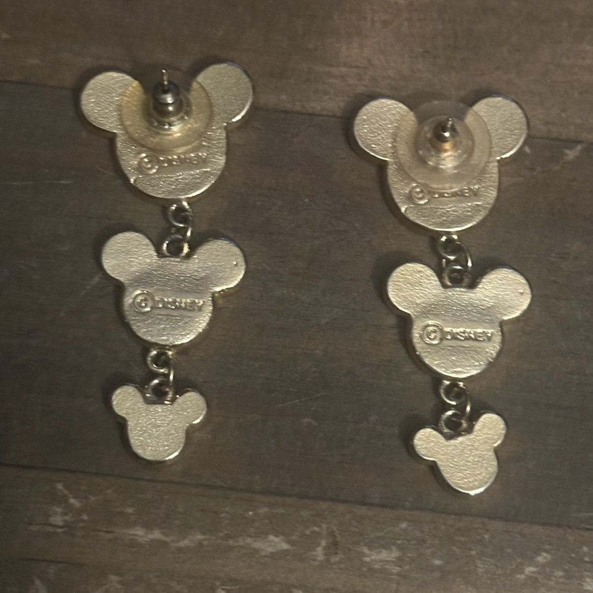 Disney Disney Mickey Mouse tiered dangle post earrings Size ONE SIZE - 5 Thumbnail