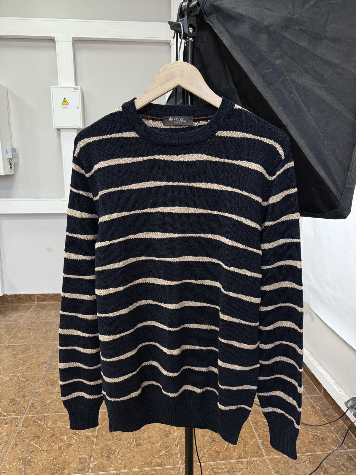 Loro Piana 🇮🇹 Loro Piana Luxury Knit Sweater Made in Italy Retro Rare Size US M / EU 48-50 / 2 - 1 Thumbnail