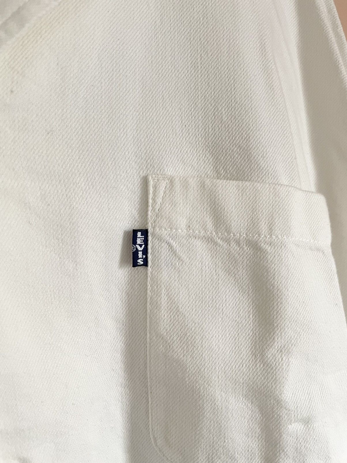 Levi's Levi’s Made & Crafted Wave Embroidery Camp Collar Overshirt Size US XL / EU 56 / 4 - 4 Thumbnail