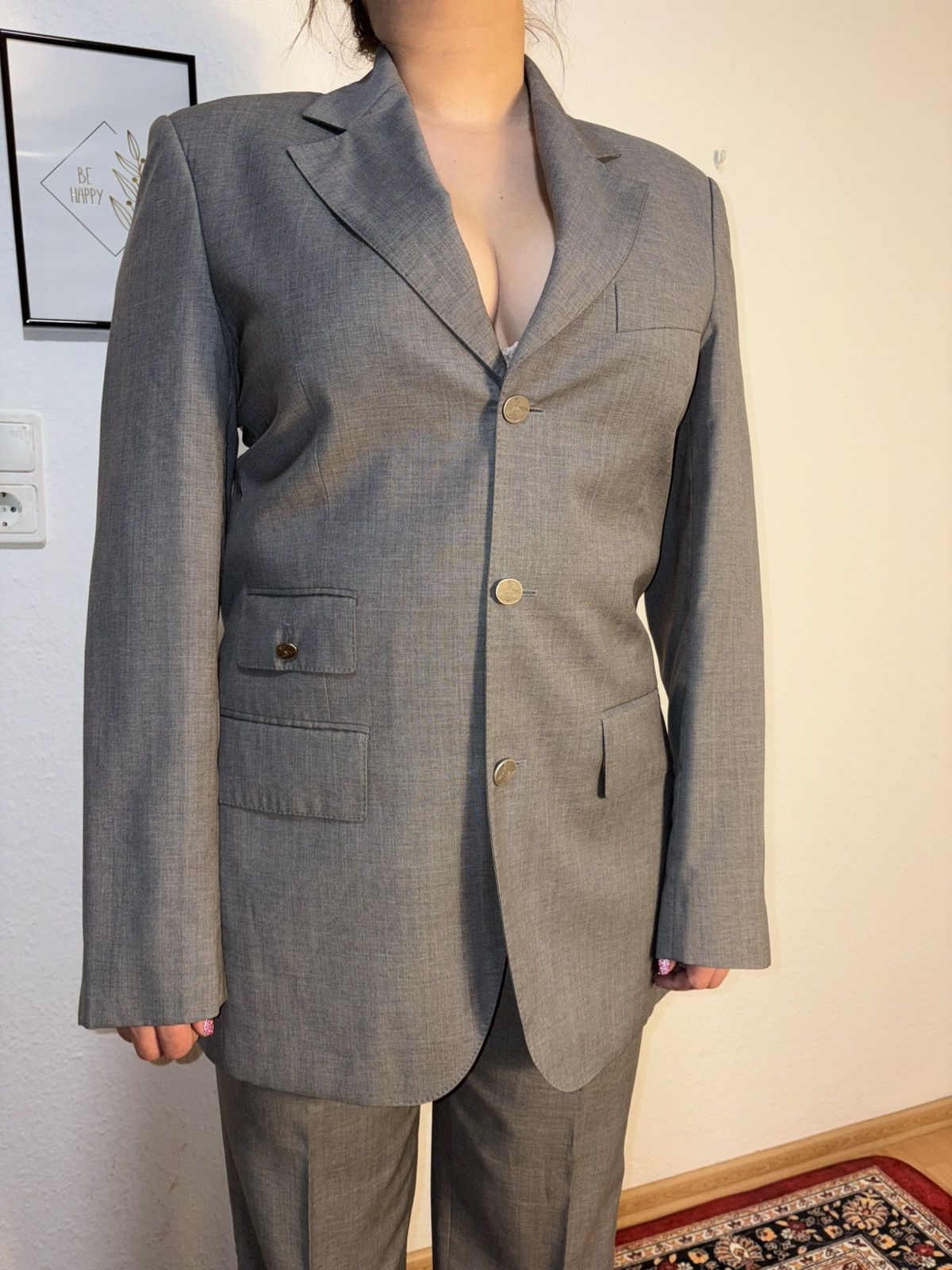 Vivienne Westwood Vivienne Westwood London Tailored Blazer & Pants Suit EU 48 Size M / US 6-8 / IT 42-44 - 4 Thumbnail
