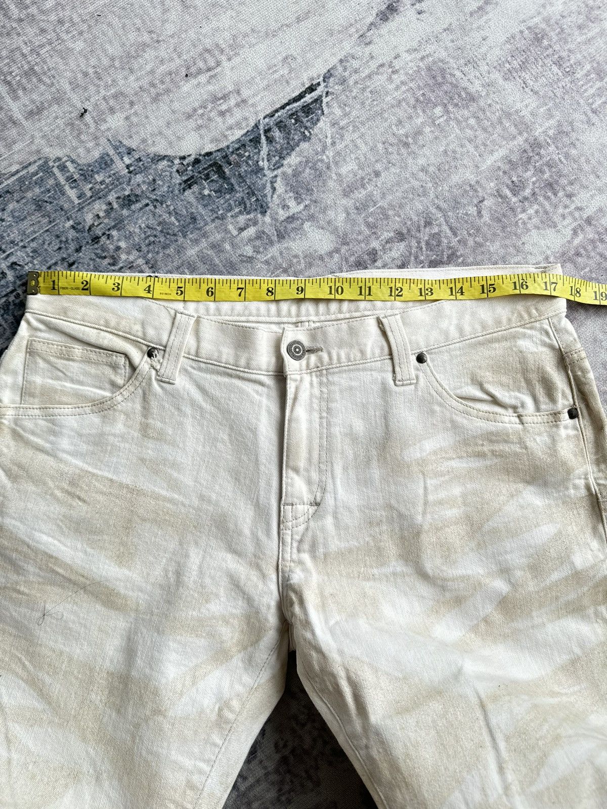 Tornado Mart Tornado Mart Flared Washed Denim / GOA Style Size US 35 - 19 Thumbnail