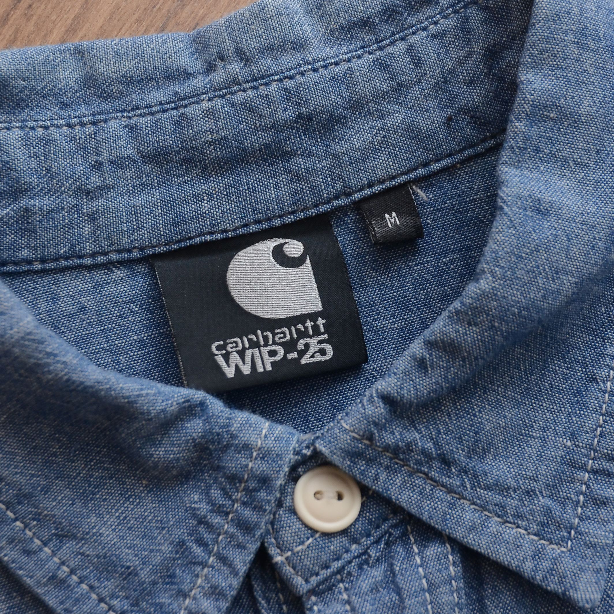 Carhartt Wip Carhartt WIP - 25 Clink Shirt Denim Worker Limited Unisex Size US M / EU 48-50 / 2 - 10 Thumbnail