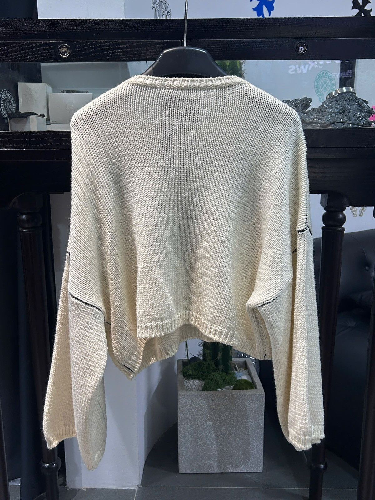 Raf Simons Raf Simons Oversize Smiley Virgin Wool Knit Sweater Size US XS / EU 42 / 0 - 2 Thumbnail