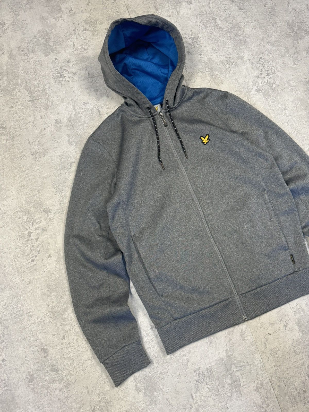 Lyle & Scott Lyle & Scott Grey Full Zip Hoodie Men’s Hooded Size S Size US S / EU 44-46 / 1 - 2 Thumbnail