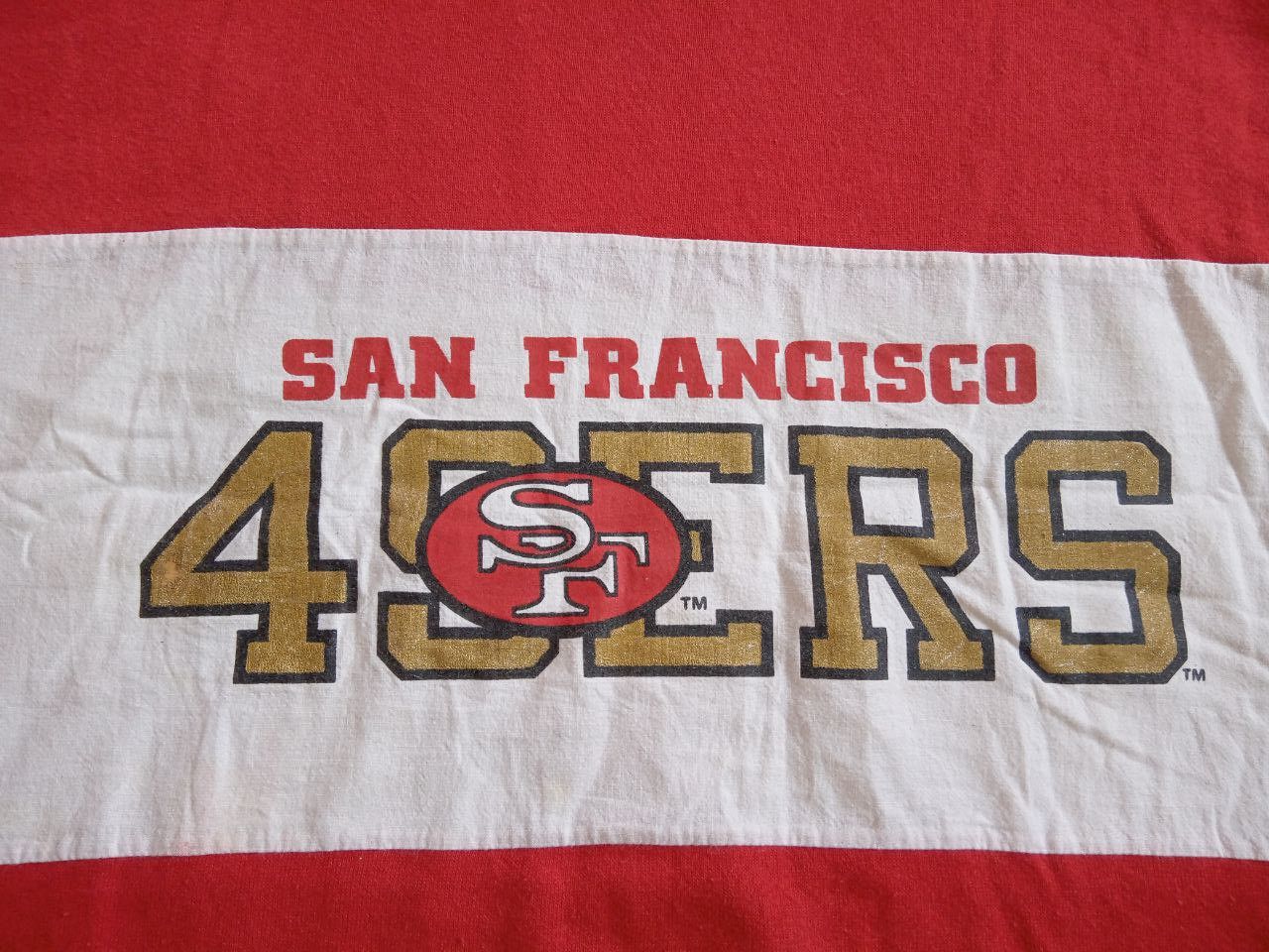 Nutmeg 49 Ers Vintage 80s Nutmeg Mills NFL Sweatshirt Size US XL / EU 56 / 4 - 4 Thumbnail
