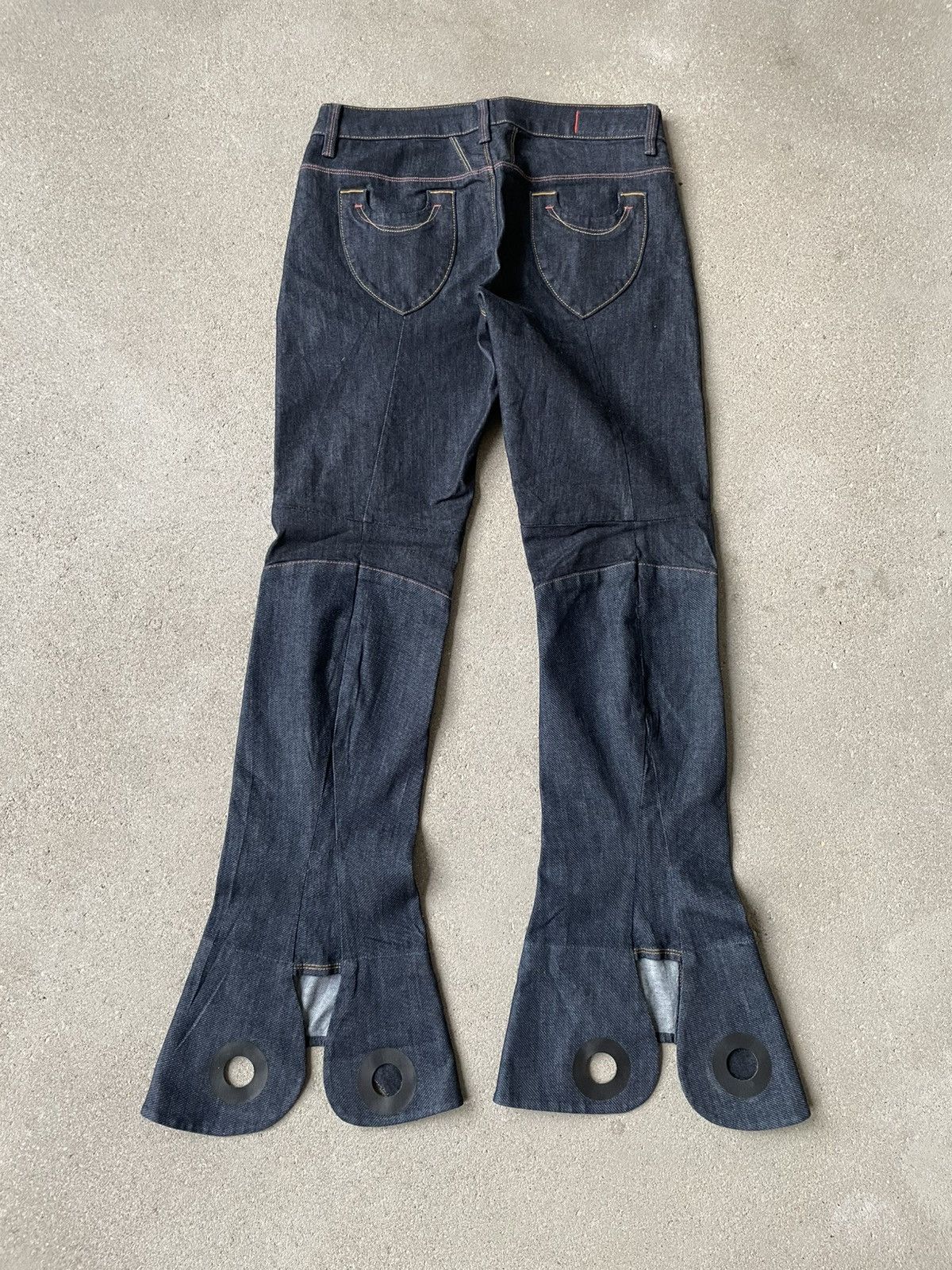 Marithe + Francois Girbaud MARITHE + FRANÇOIS GIRBAUD Cowboy Flared Jeans Size 29" - 2 Thumbnail