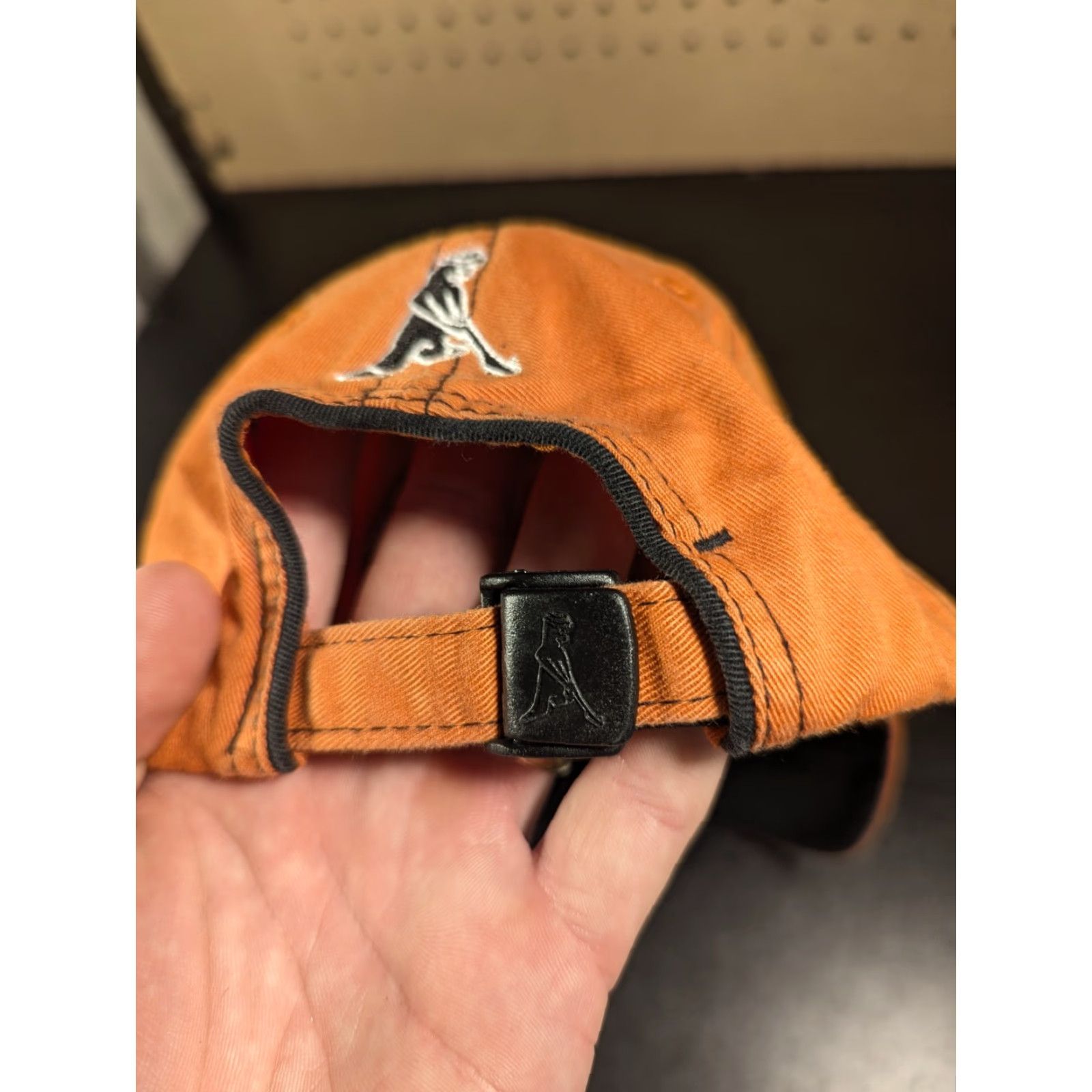 Vintage Ping Baseball Cap Hat Mens Orange Adjustable Strapback OSFM Golf Cap Size ONE SIZE - 4 Thumbnail