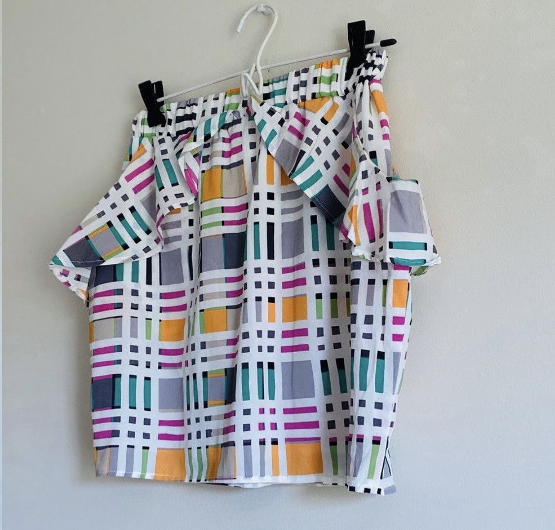 Other PLAID PEPPERMINT RUFFLE POCKET MINI SKIRT SIZE M Size 26" / US 2 / IT 38 - 9 Thumbnail