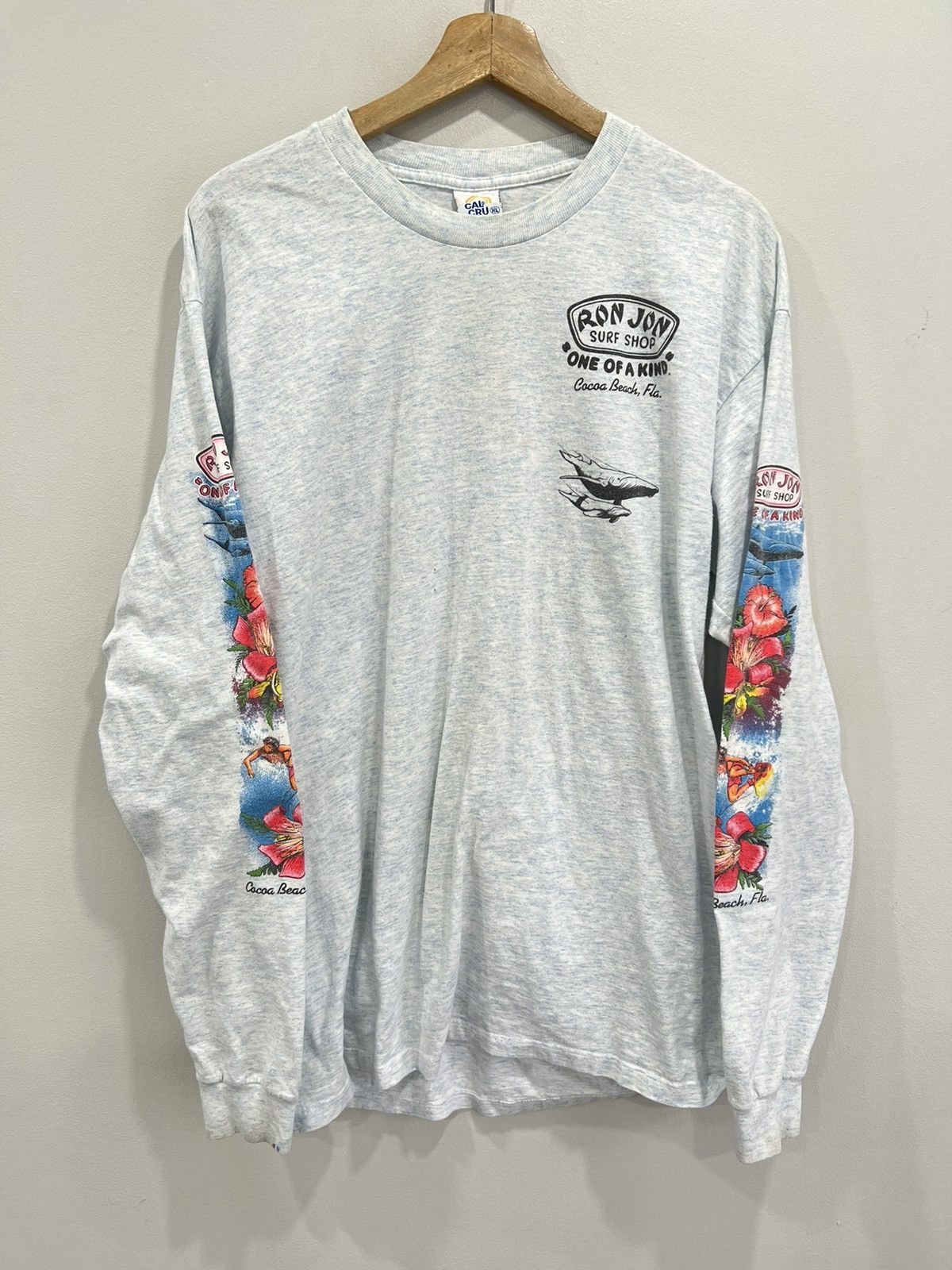 Ron Jon Surf Shop Vintage Ron Jon Surf Shirt longsleeve Size US L / EU 52-54 / 3 - 1 Thumbnail
