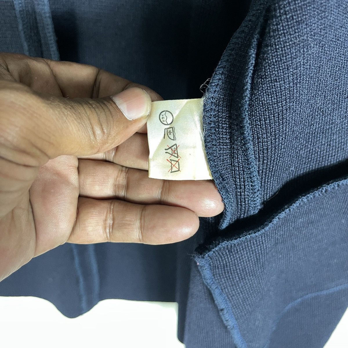 Valentino Valentino Garavani Sport Crest Emblem 100% Wool Knit Jacket Size US M / EU 48-50 / 2 - 12 Thumbnail