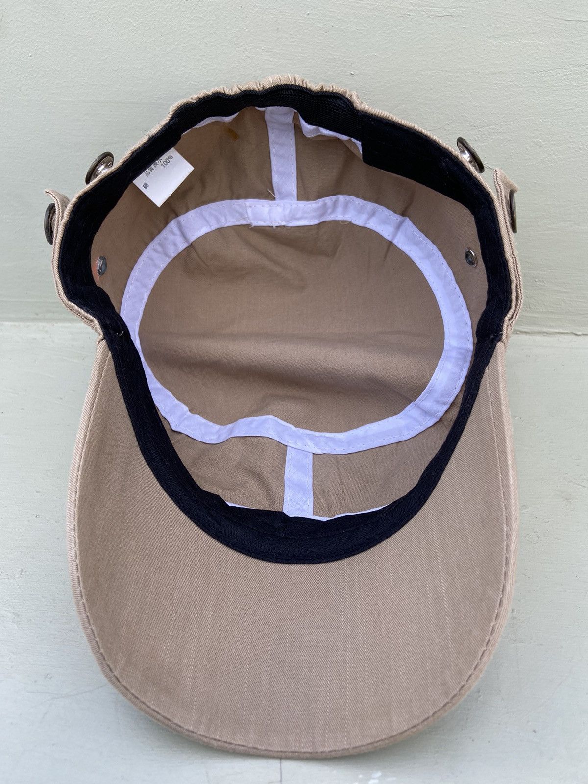 If Six Was Nine 2000s punk iron studs patrol hat Size ONE SIZE - 7 Thumbnail