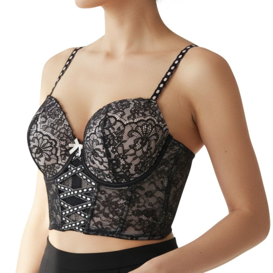 Victoria's Secret Victoria's Secret Dream Angels Underwire Long Line Bra, S-DD Size ONE SIZE - 5 Thumbnail