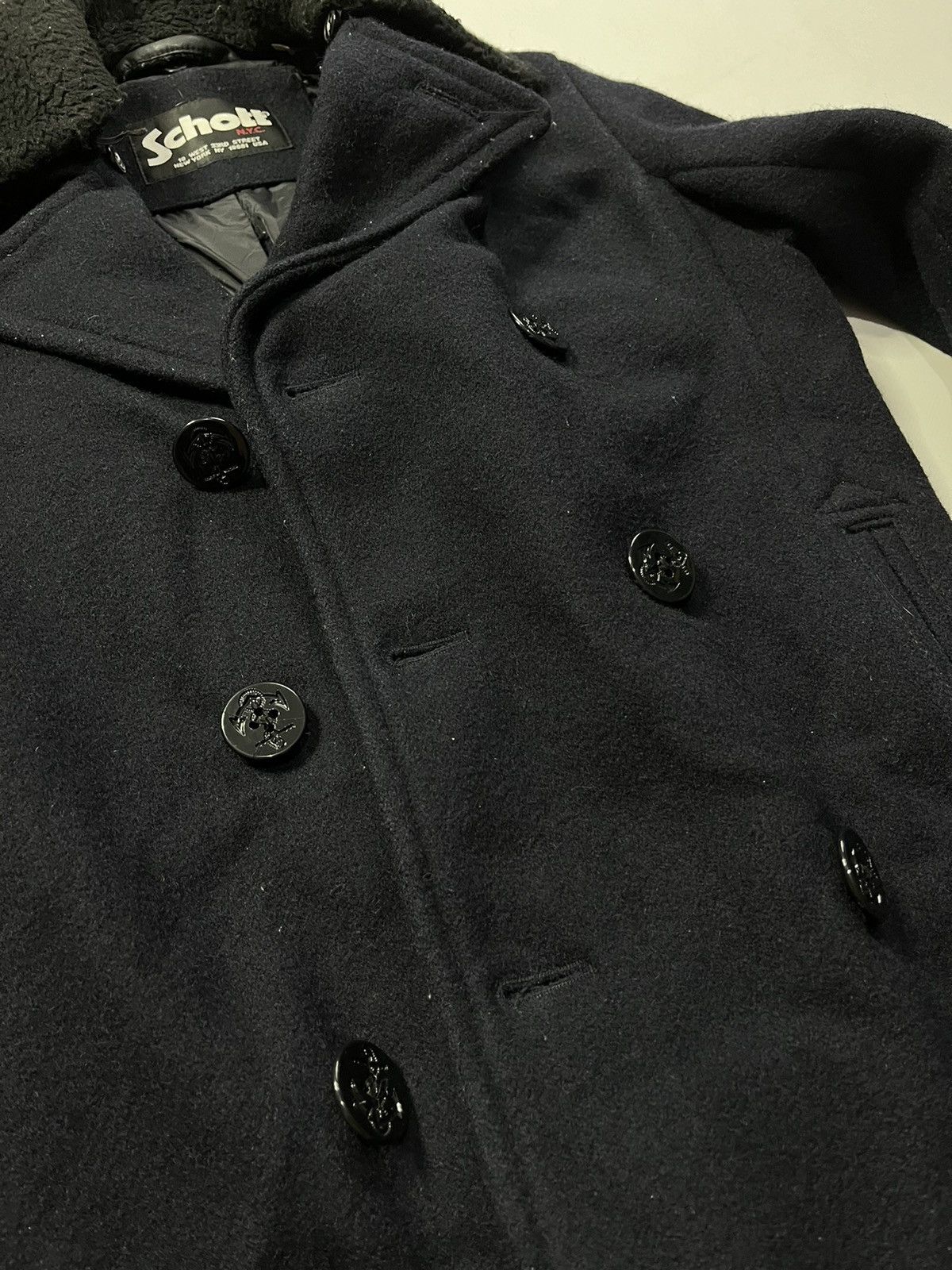 Schott Schott NYC wool coat Size US M / EU 48-50 / 2 - 7 Thumbnail