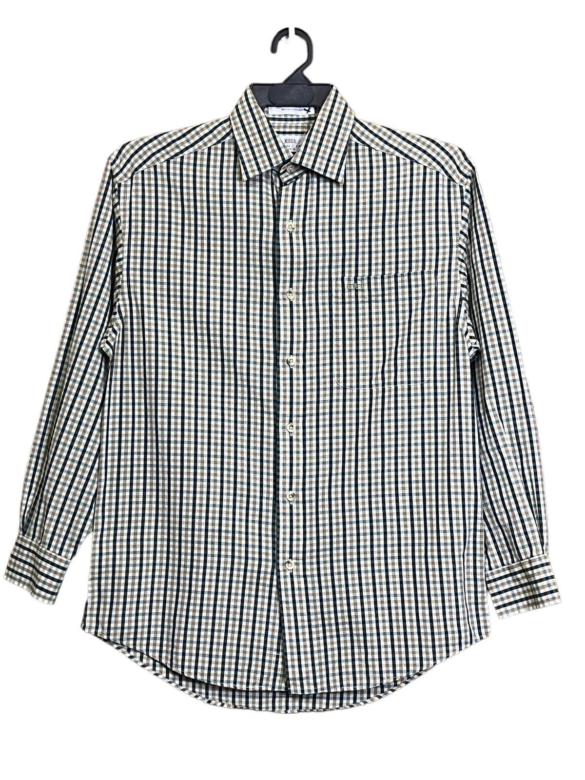 Balenciaga VINTAGE BALENCIAGA PARIS LONG SLEEVE BUTTON UPS SHIRT Size US M / EU 48-50 / 2 - 1 Thumbnail
