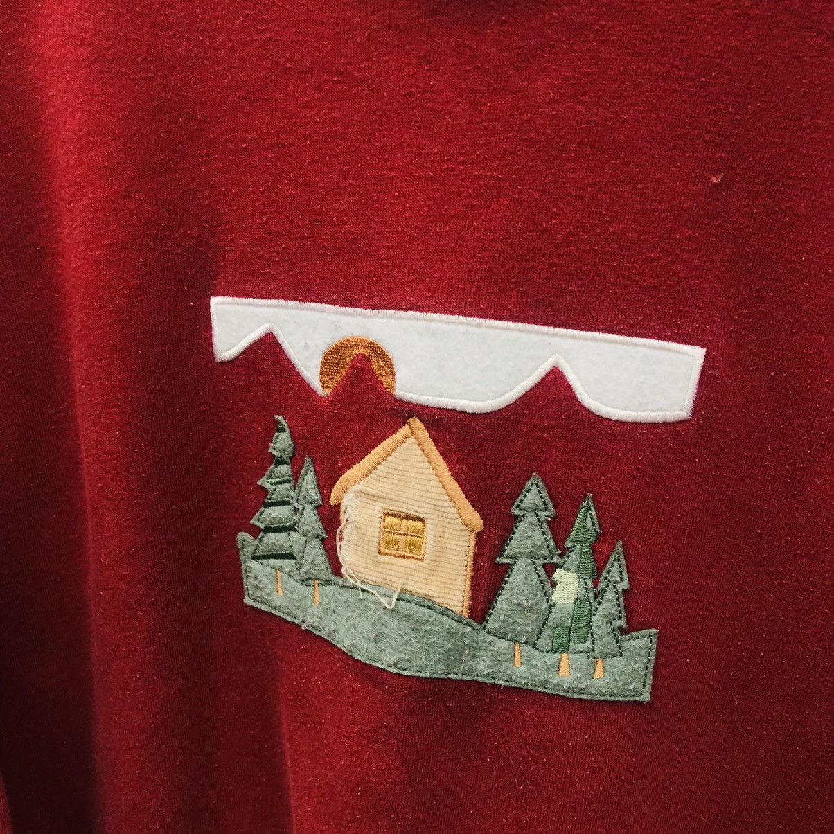 Vintage Vintage Double Crewneck Embroidered Sweatshirts Size US M / EU 48-50 / 2 - 3 Thumbnail