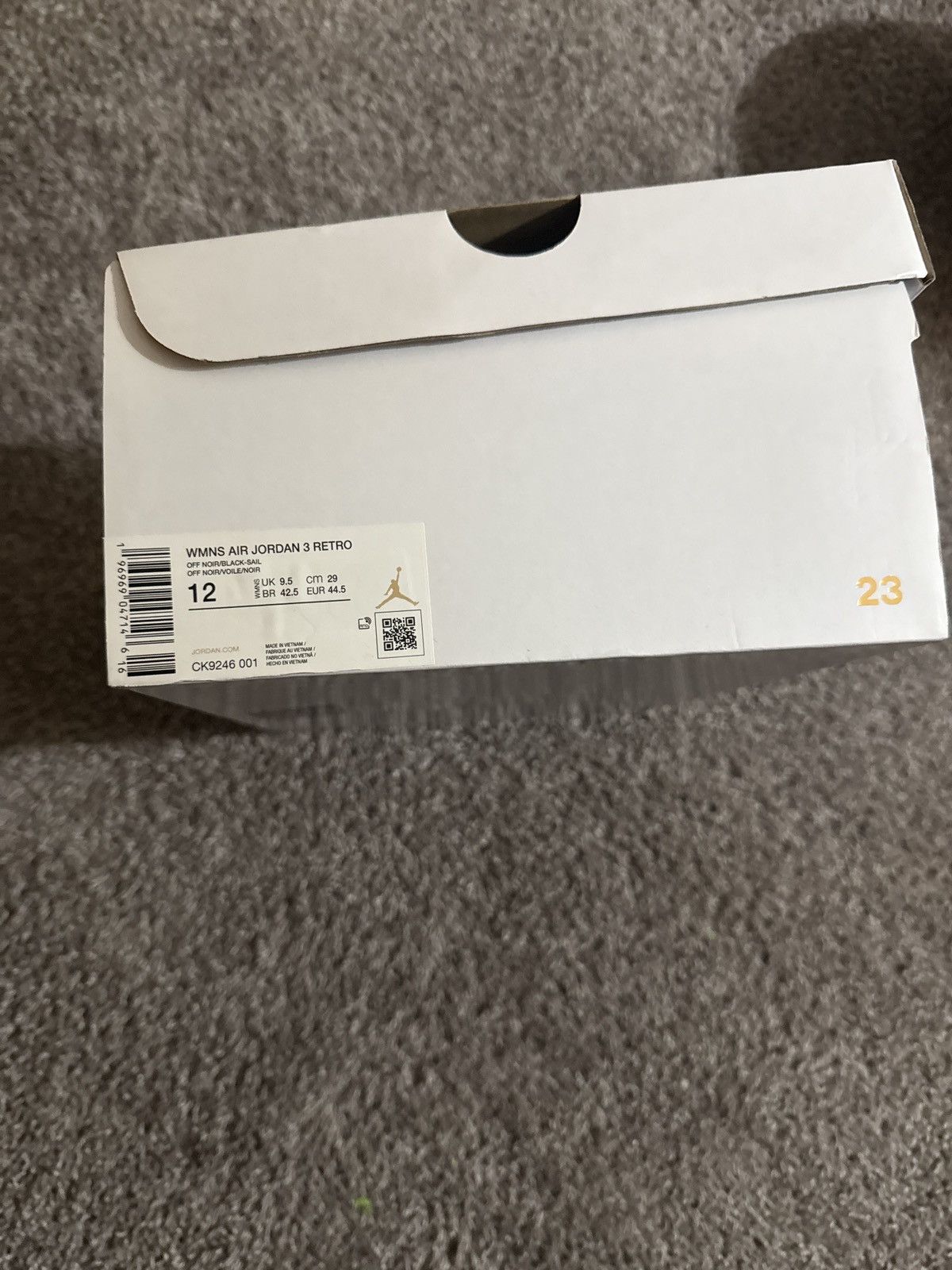 Jordan Brand Jordan 3 “Off-Noir” Size US 10.5 / EU 43-44 - 5 Thumbnail