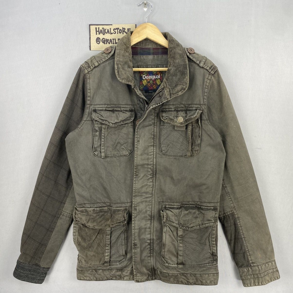 Japanese Brand Vintage Desigual Embroidered Big Logo Jacket Size US S / EU 44-46 / 1 - 2 Thumbnail