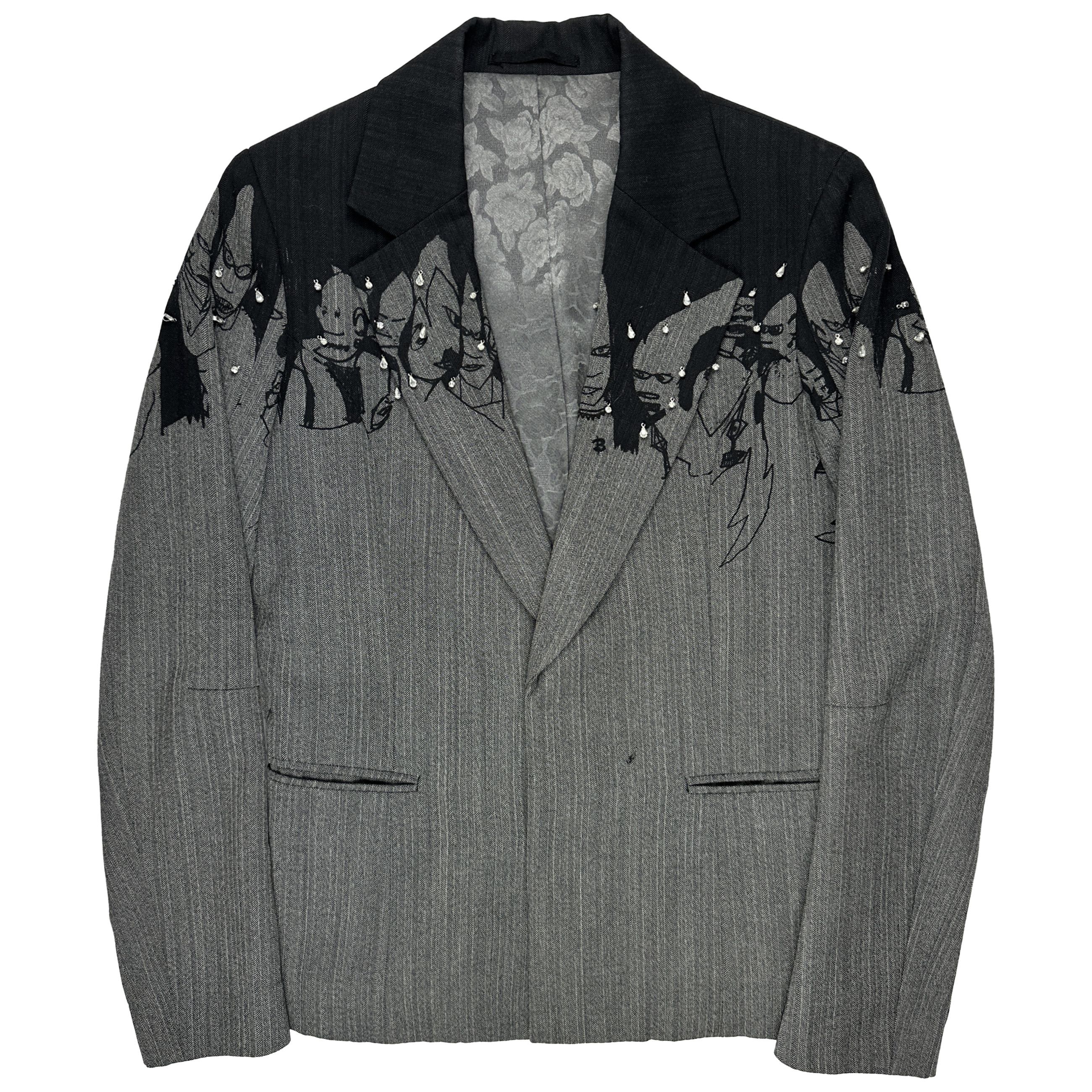 UNDERCOVER - 希少2001-02 A/W D.A.V.F期 FUTURAコラボ長袖