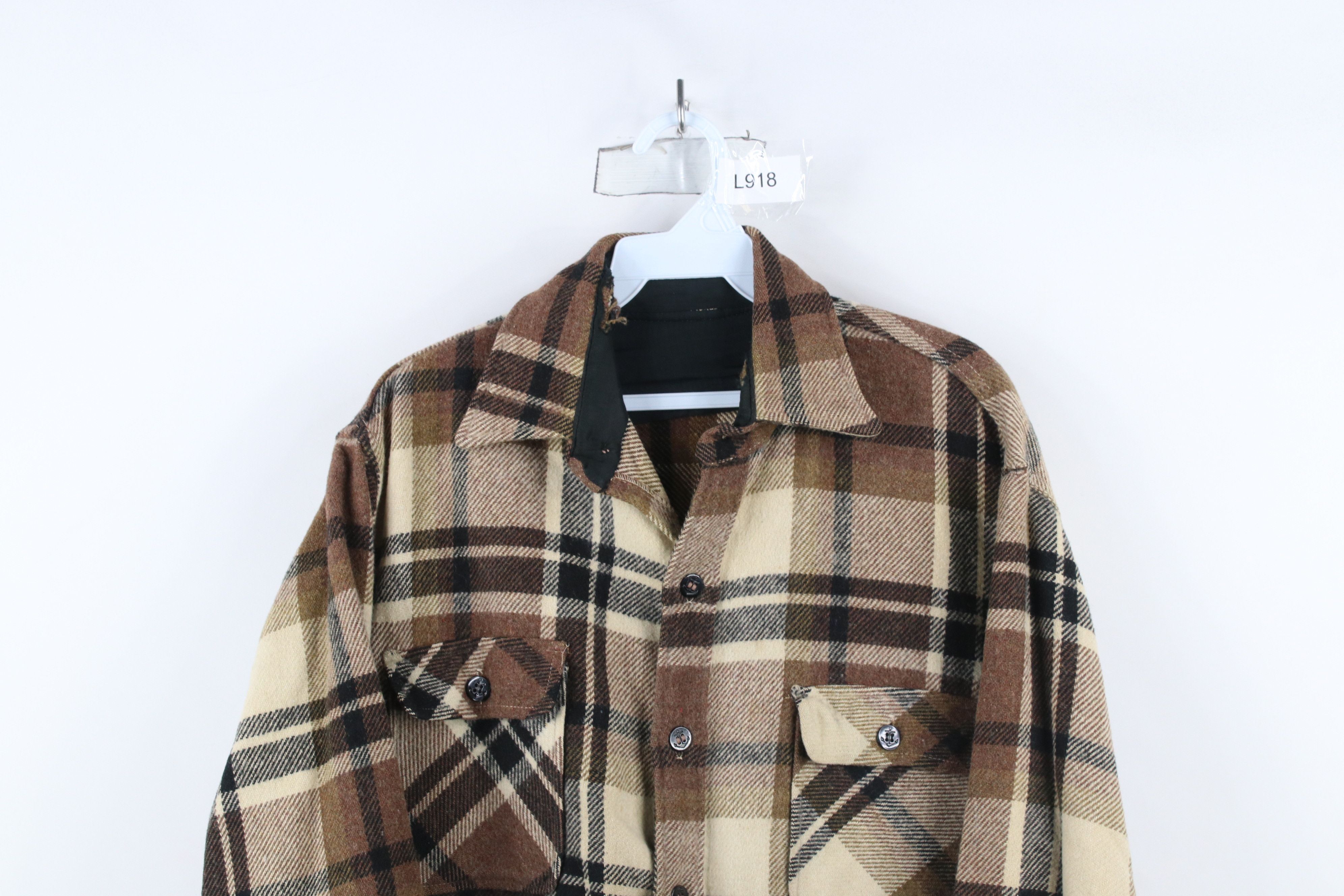 Vintage Vintage 50s 60s Streetwear CPO Shirt Jacket Jac Shirt USA Size US M / EU 48-50 / 2 - 2 Thumbnail