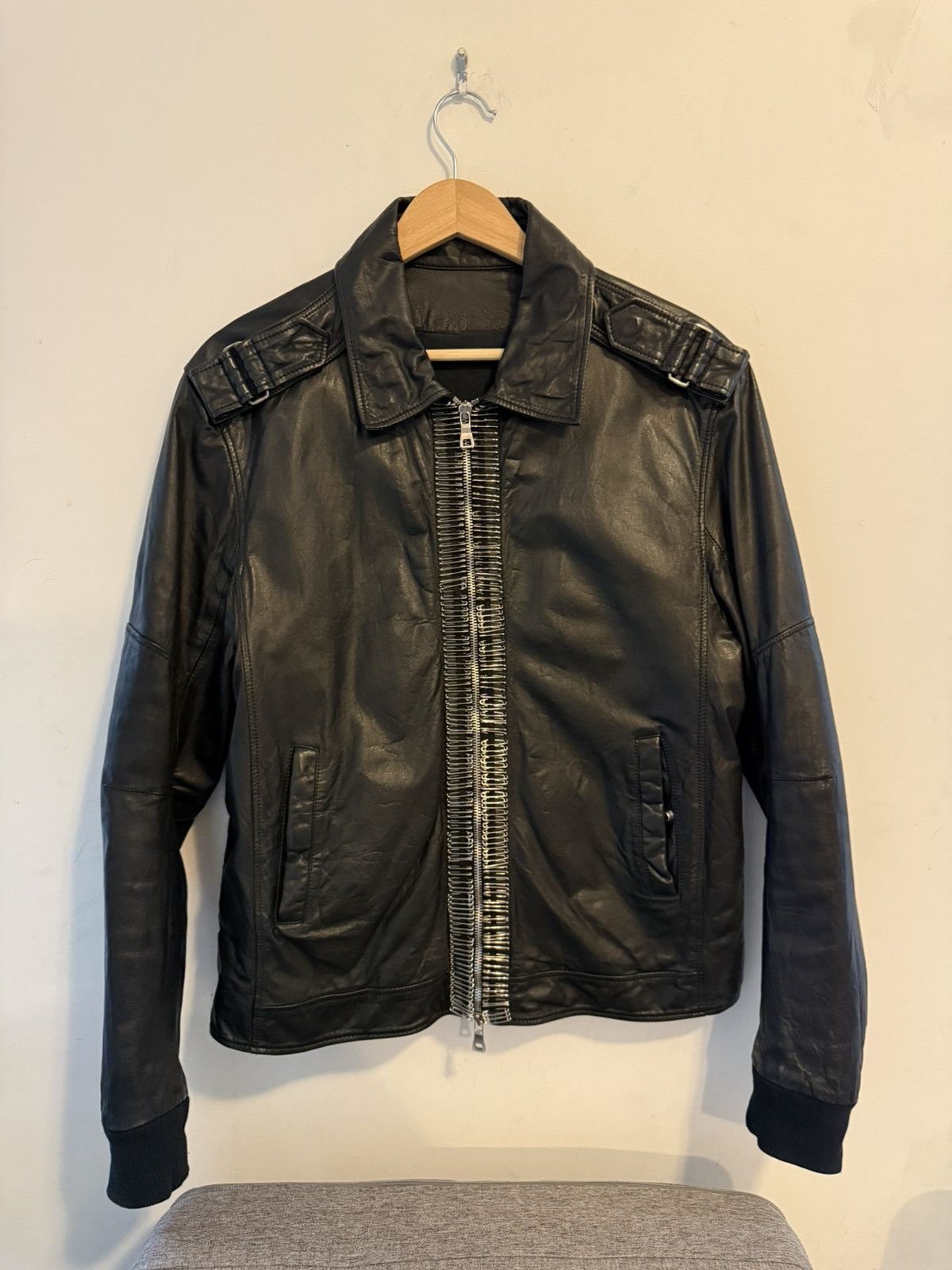 Balmain Balmain SS11 Runway Leather Jacket | Grailed