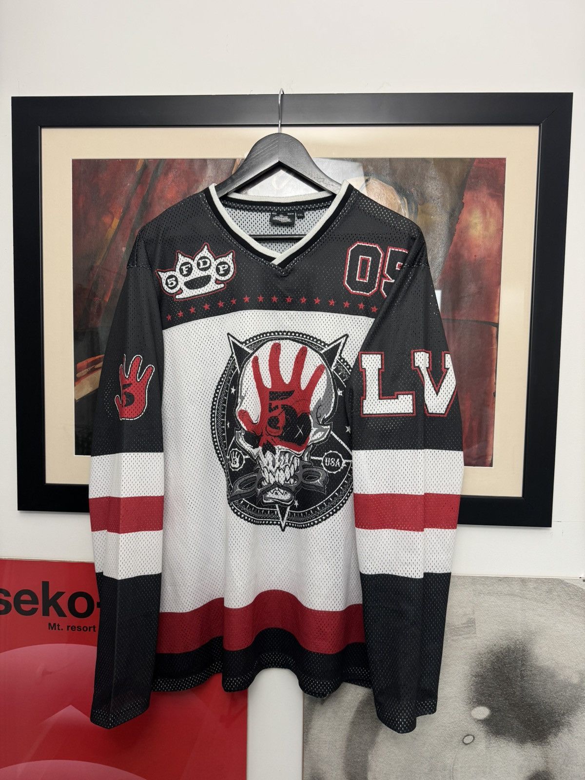 Band Tees Five Finger Death Punch Heavy Metal Hard Rock Band Jersey Size US XL / EU 56 / 4 - 1 Thumbnail