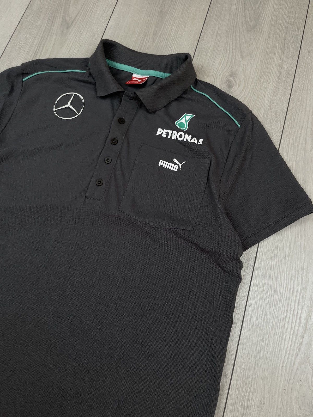 Puma Puma Mercedes Benz AMG Men’s Polo Shirt Size L Size US L / EU 52-54 / 3 - 2 Thumbnail