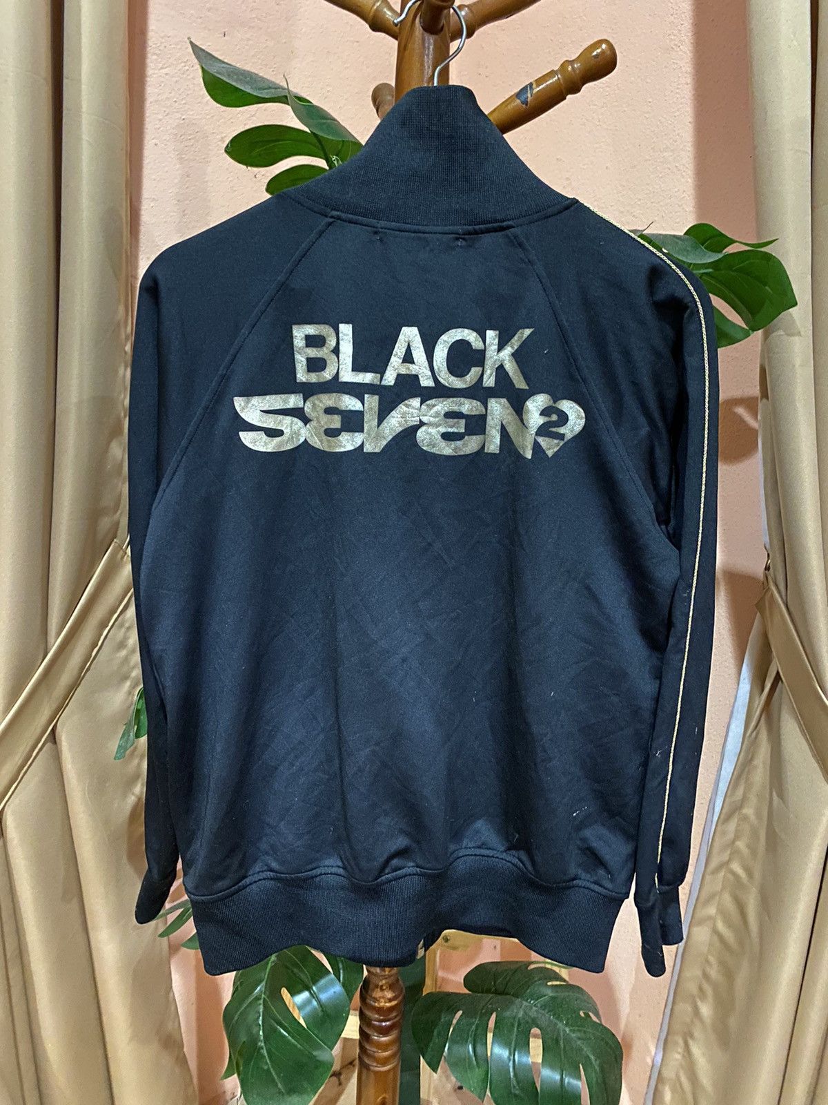 Other Black Seven Track Jacket –Retro-Inspired Full-Zip Sportswear Size US S / EU 44-46 / 1 - 1 Thumbnail