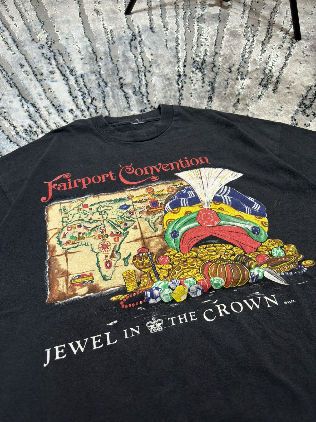 Band Tees × Vintage 1995 Vintage Fairport Convention Cropredy Fest Crew T-Shirt Size US XL / EU 56 / 4 - 2 Thumbnail