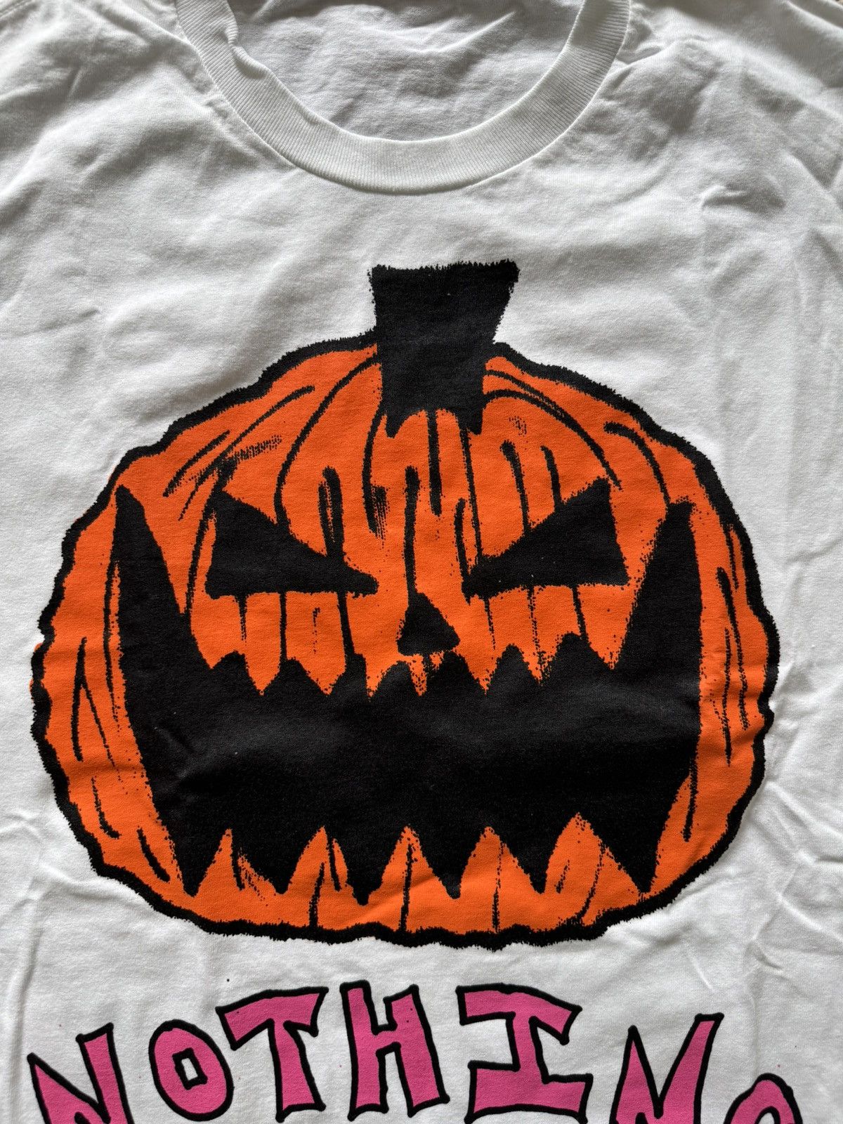 Asspizza Ass Pizza Nothing Matters Pumpkin Tee Shirt White Size US L / EU 52-54 / 3 - 2 Thumbnail