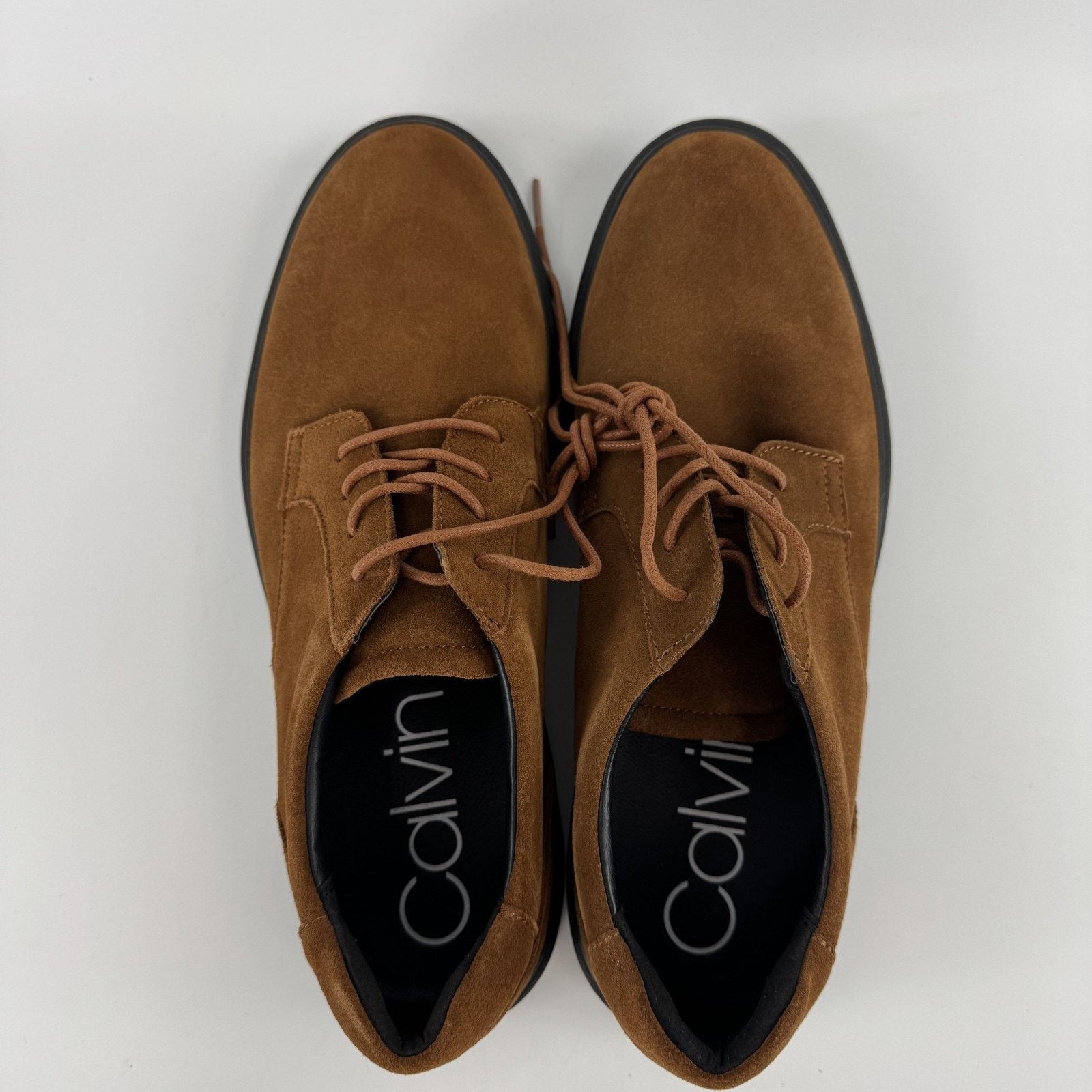 Calvin Klein New Calvin Klein Men's Gleyber Russet Lace Up Casual Shoes Size US 11 / EU 44 - 5 Thumbnail
