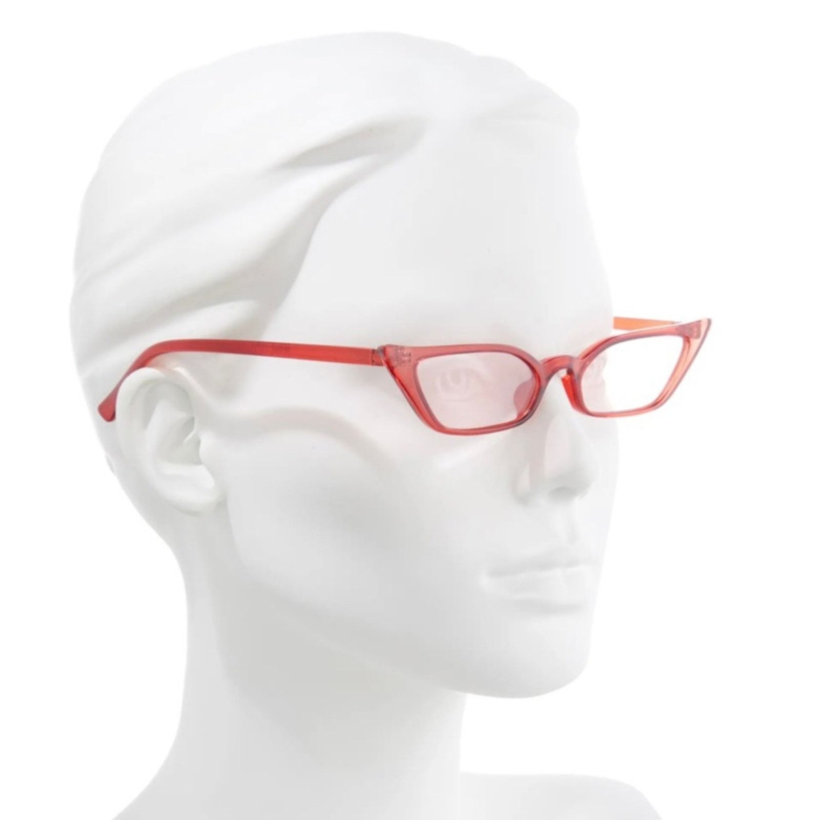 BP. BP Red 51mm Super Slim Cat Eye Sunglasses NWT Size ONE SIZE - 1 Thumbnail
